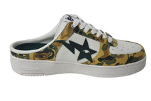 Load image into Gallery viewer, 新品未使用 A BATHING APE アベイシングエイプ スニーカー BAPE × KIDSUPER BAPE STA CLOG ベイプ サイズ8 カモ柄 迷彩 中古 4b000681