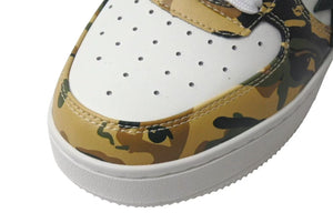 新品未使用 A BATHING APE アベイシングエイプ スニーカー BAPE × KIDSUPER BAPE STA CLOG ベイプ サイズ8 カモ柄 迷彩 中古 4b000681