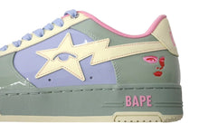 Load image into Gallery viewer, 新品未使用 A BATHING APE アベイシングエイプ スニーカー BAPE × KIDSUPER BAPE STA ベイプ サイズ8 マルチカラー 中古 4b000683