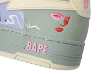 Load image into Gallery viewer, 新品未使用 A BATHING APE アベイシングエイプ スニーカー BAPE × KIDSUPER BAPE STA ベイプ サイズ8 マルチカラー 中古 4b000683