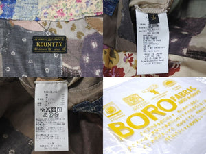 未使用 KAPITAL KOUNTRY キャピタル カントリー 2025SS シャンペトル BORO バージンマリア ZIP UP ブルゾン サイズ4 K2412LJ157 中古 4b000691 