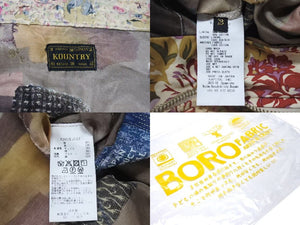 未使用 KAPITAL KOUNTRY キャピタル カントリー 2025SS シャンペトル BORO バージンマリア ZIP UP ブルゾン サイズ3 K2412LJ157 中古 4b000692 