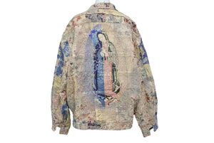 未使用 KAPITAL KOUNTRY キャピタル カントリー 2025SS シャンペトル BORO バージンマリア ZIP UP ブルゾン サイズ3 K2412LJ157 中古 4b000692 