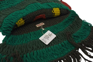 未使用 KAPITAL キャピタル ウール ハンドニット カチーノマスク バラクラバ マルチカラー 民族 中古 4b000695 