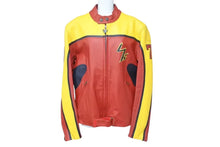 Load image into Gallery viewer, 極美品 YohjiYamamoto POURHOMME ヨウジヤマモトプールオム ダイネーゼ 04AW シングルライダース レザージャケット サイズ50 中古 4b000713