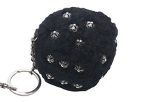 画像をギャラリービューアに読み込む, 極美品 CHROME HEARTS 約クロムハーツ FUZZY DICE ファジーダイス クロスボタンダイスキーリング 重量84.3g ペーパーチェーン ダガー 中古 4b000715 