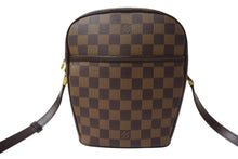 Load image into Gallery viewer, LOUIS VUITTON ルイヴィトン ショルダーバッグ ダミエエベヌ イパネマPM N51292 PVC ブラウン 中古 4b000723