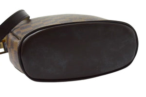 LOUIS VUITTON ルイヴィトン ショルダーバッグ ダミエエベヌ イパネマPM N51292 PVC ブラウン 中古 4b000723