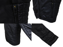 Load image into Gallery viewer, MAISON MARGIELA メゾンマルジェラ ダウンジャケット ナイロン ポリエステル サイズ46 ブラック 美品 中古 4b000725