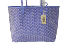 画像をギャラリービューアに読み込む, 新品未使用 GOYARD ゴヤール2025SS リミテッドエディション サンルイPM トートバッグ スペシャルカラー アイリス PVC レザー 中古 4b000729
