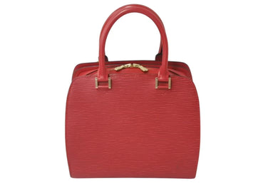 極美品 LOUIS VUITTON ルイヴィトン ポンヌフ ハンドバッグ M52057 エピレザー レッド ゴールド金具 中古 4b000734