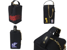 Load image into Gallery viewer, 新品同様 LOUIS VUITTON ルイヴィトン LV×NBA クロークドップキット クラッチバッグ M58515 カーフレザー ブラック 中古 4b000742