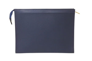LOUIS VUITTON ルイヴィトン ポシェットヴォワヤージュ MM クラッチバッグ M45961 NIGO モノグラム ドリップデニム 美品 中古 4b000748