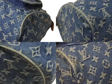 Load image into Gallery viewer, LOUIS VUITTON ルイヴィトン ネオスピーディ ハンドバッグ M95019 モノグラムデニム ゴールド金具 美品 中古 4b000751
