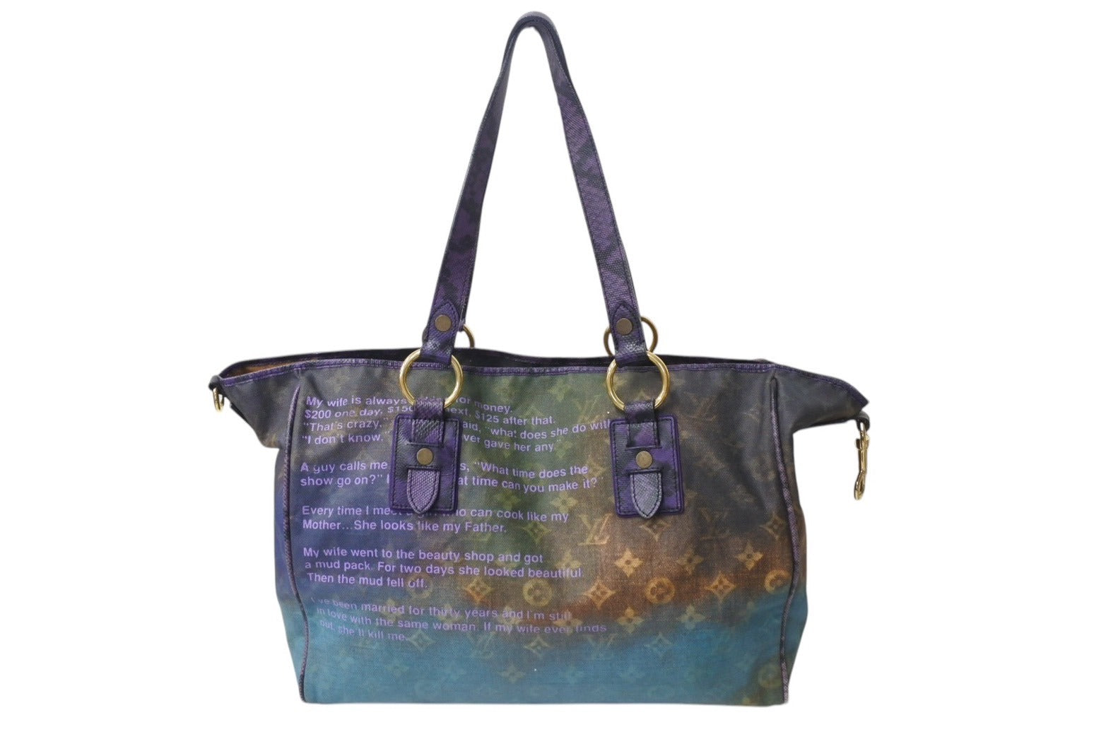 LOUIS VUITTONトートバッグ モノグラム パイソン (Louis Vuitton