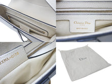 Load image into Gallery viewer, Christian Dior クリスチャンディオール サドルバッグ ワンショルダーバッグ 19XMA-0178 レザー ホワイト 美品 中古 4b000761