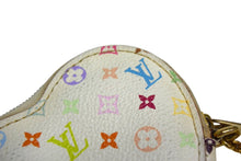 Load image into Gallery viewer, LOUIS VUITTON ルイヴィトン 村上隆 コインケース M60040 ポルトモネ クール ハート モノグラムマルチ ホワイト 美品 中古 4b000762