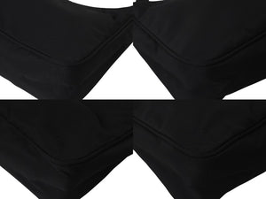 PRADA プラダ ホーボ ハンドバッグ ワンショルダーバッグ 三角ロゴプレート ブラック ナイロン 美品 中古 4b000773