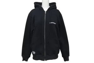 CHROME HEARTS クロムハーツ ダガージップパーカー サイズS アーチロゴ CHプラス ダブルフェイス ブラック 美品 中古 4b000784