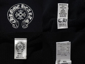CHROME HEARTS クロムハーツ ダガージップパーカー サイズS アーチロゴ CHプラス ダブルフェイス ブラック 美品 中古 4b000784