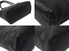 画像をギャラリービューアに読み込む, CHROME HEARTS クロムハーツ FS TOTE FSトートバッグ CHクロスレザーパッチ レザー シルバー925 ブラック 美品 中古 4b000788 