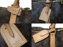 Load image into Gallery viewer, 極美品 LOUIS VUITTON ルイヴィトン キーポル60 ボストンバッグ M41422 モノグラム PVC レザー ブラウン 中古 4b000794