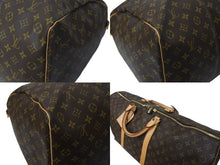 Load image into Gallery viewer, 極美品 LOUIS VUITTON ルイヴィトン キーポル60 ボストンバッグ M41422 モノグラム PVC レザー ブラウン 中古 4b000794