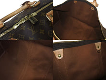 Load image into Gallery viewer, 極美品 LOUIS VUITTON ルイヴィトン キーポル60 ボストンバッグ M41422 モノグラム PVC レザー ブラウン 中古 4b000794