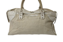 Load image into Gallery viewer, BALENCIAGA バレンシアガ パート タイム ハンドバッグ ショルダーバッグ 168028 クリーム レザー 良品 中古 4b000806