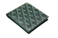 画像をギャラリービューアに読み込む, 新品未使用 GOYARD ゴヤール ヴィクトワール ウォレット 二つ折り財布 VICTO8PMLTY50CL50X PVC レザー グリーン 中古 4b000809