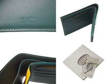 画像をギャラリービューアに読み込む, 新品未使用 GOYARD ゴヤール ヴィクトワール ウォレット 二つ折り財布 VICTO8PMLTY50CL50X PVC レザー グリーン 中古 4b000809