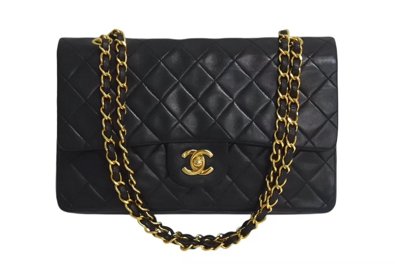 極美品 CHANEL シャネル マトラッセ25 Wフラップ Wチェーン
