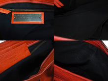 Load image into Gallery viewer, BALENCIAGA バレンシアガ ザ・シティ 2WAYバッグ ハンドバッグ オレンジ系 レザー 115748 良品 中古 4b000844
