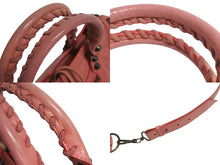 Load image into Gallery viewer, BALENCIAGA バレンシアガ ジャイアントミニシティ 2WAY ハンドバッグ ショルダーバッグ ピンク レザー 300295 良品 中古 4b000847