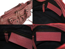 Load image into Gallery viewer, BALENCIAGA バレンシアガ ジャイアントミニシティ 2WAY ハンドバッグ ショルダーバッグ ピンク レザー 300295 良品 中古 4b000847