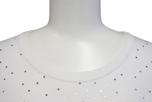 新品未使用 CHANEL シャネル 半袖Ｔシャツ ラージココマーク 花柄 P70446K10042 ホワイト コットン サイズ50 中古 4b000856