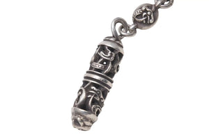 CHROME HEARTS クロムハーツ ダガー ケルティックローラー キーリング キーホルダー 重量約63.5g シルバー925 美品 中古 4b000861 