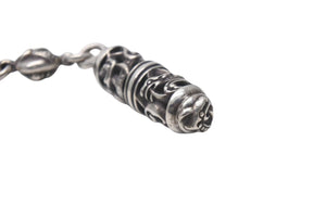 CHROME HEARTS クロムハーツ ダガー ケルティックローラー キーリング キーホルダー 重量約63.5g シルバー925 美品 中古 4b000861 