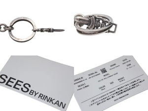 CHROME HEARTS クロムハーツ ダガー ケルティックローラー キーリング キーホルダー 重量約63.5g シルバー925 美品 中古 4b000861 