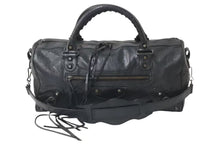 Load image into Gallery viewer, BALENCIAGA バレンシアガ ザ シティ ミディアム 2WAY ショルダーバッグ 128523 レザー ブラック 良品 中古 4b000870
