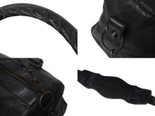 Load image into Gallery viewer, BALENCIAGA バレンシアガ ザ シティ ミディアム 2WAY ショルダーバッグ 128523 レザー ブラック 良品 中古 4b000870