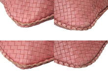 Load image into Gallery viewer, BOTTEGA VENETA ボッテガヴェネタ イントレチャート ホーボー ワンショルダーバッグ 115653 レザー ピンク 良品 中古 4b000873