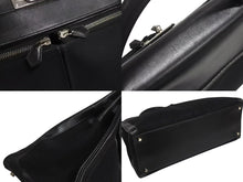 Load image into Gallery viewer, HERMES エルメス ケリー ラキ 40 ハンドバッグ 2WAY ボックスカーフ トワルオフィシエ シルバー金具 □H刻印 2004年製 良品 中古 4b000882