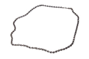 極美品 CHROME HEARTS クロムハーツ PAPER CHAIN NECKLACE ペーパーチェーンネックレス 24インチ 重量約45.9g 中古 4b000885 