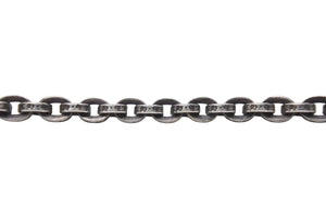 極美品 CHROME HEARTS クロムハーツ PAPER CHAIN NECKLACE ペーパーチェーンネックレス 24インチ 重量約45.9g 中古 4b000885 