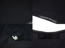 Load image into Gallery viewer, CHROME HEARTS クロムハーツ オールドクロムハーツ リブT 半袖Ｔシャツ コットン ネイビー ホワイト サイズL 良品 中古 4b000887
