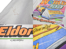 Load image into Gallery viewer, VINTAGE Hanes BEEFYボディ ヘインズ Tシャツ プリント Eldora Speedway ホワイト サイズXL 美品 中古 4b000893
