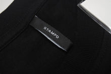 Load image into Gallery viewer, 新品未使用 STAMPD スタンプド SURF The EARTH 半袖Tシャツ サイズM ブラック コットン プリント 中古 4b000898