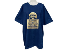 Load image into Gallery viewer, 新品同様 Levi&#39;s MADE&amp;CRAFTED × Poggy リーバイス ポギー コラボ プリント 半袖Ｔシャツ ネイビー ゴールド コットン サイズL 中古 4b000900