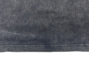 未使用 SALUTE サルーテ WASHED FLOWER VINTAGE T-SHIRT ヴィンテージ加工 フラワープリント クルーネックT ブラックシャツ サイズM 中古 4b000905 